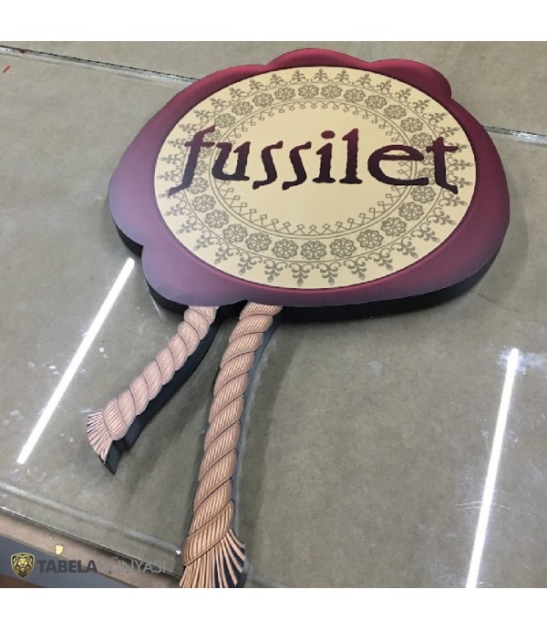 Fussilet Vakfı Endirekt LED Aydınlatmalı Alüminyum Kutu Harf Tabela