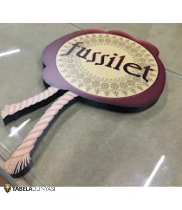 Fussilet Vakfı Endirekt LED Aydınlatmalı Alüminyum Kutu Harf Tabela