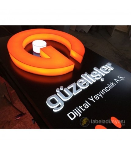 Güzelişler Kutu Harf Tabela