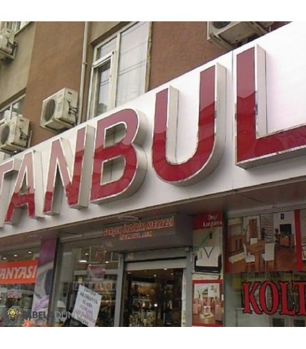 İstanbul Avm Kutu Harf Tabela