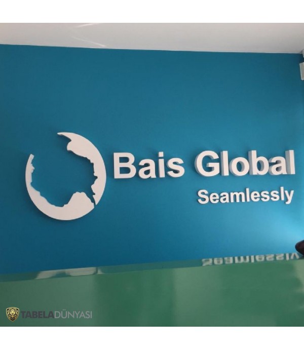 Bais Global Işıksız Boyalı Alüminyum Kutu Harf