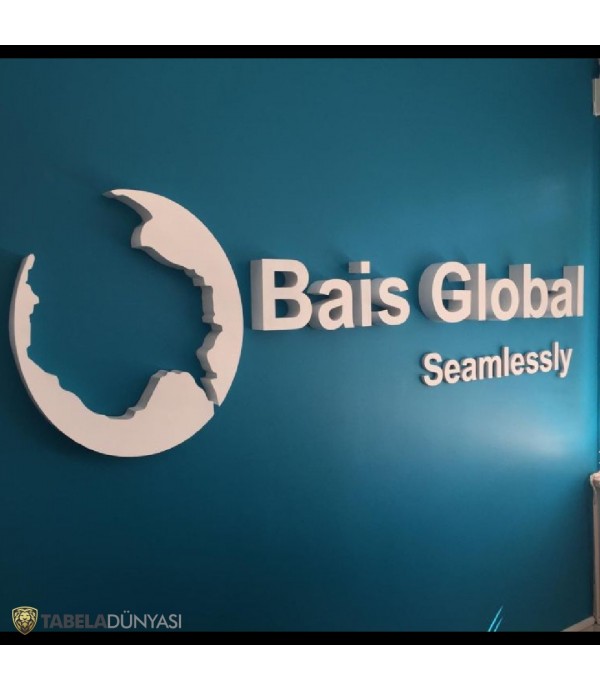 Bais Global Işıksız Boyalı Alüminyum Kutu Harf