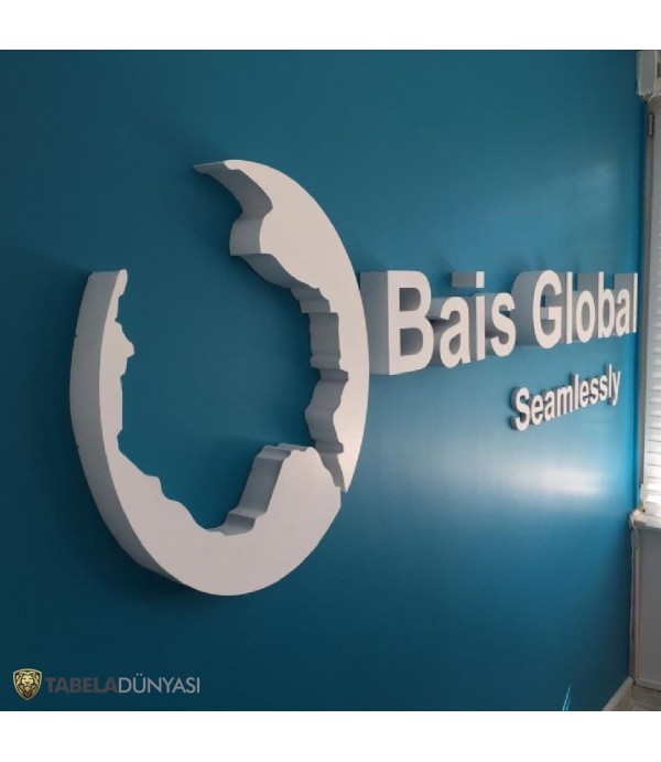 Bais Global Işıksız Boyalı Alüminyum Kutu Harf