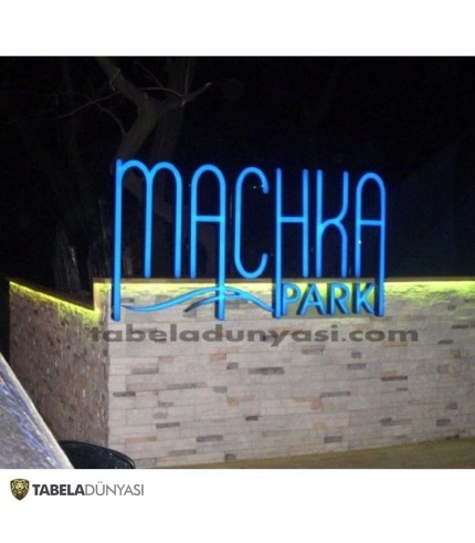 Machka Parkı Kutu Harf Tabela