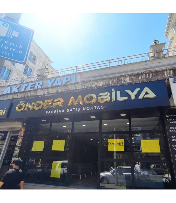 Önder Mobilya Kutu Harf Tabela