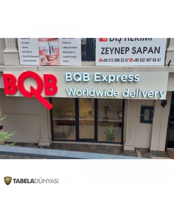 BQB Express Işıklı Kutu Harf Tabela