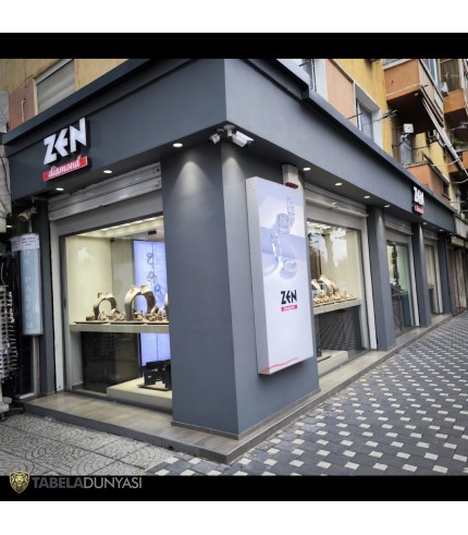 ZEN Diamond Albania Işıklı Tabela