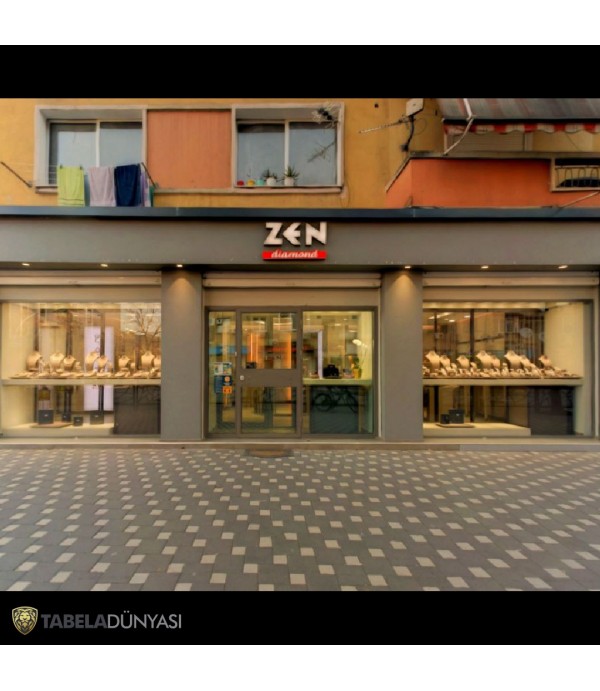 ZEN Diamond Albania Işıklı Tabela