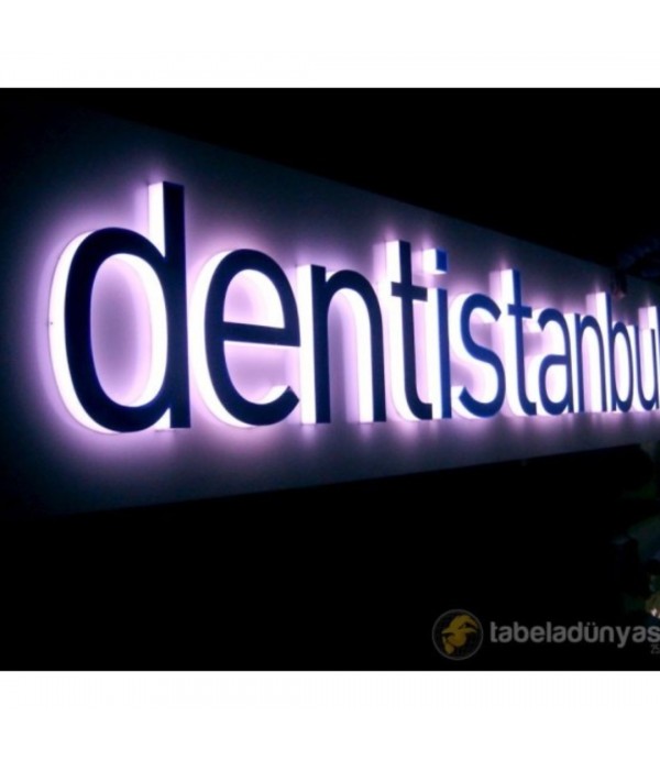 Dentistanbul Kutu Harf Tabela