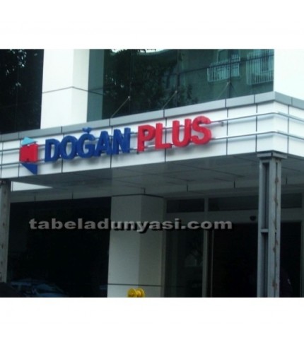 Doğan Plus Kutu Harf Tabela