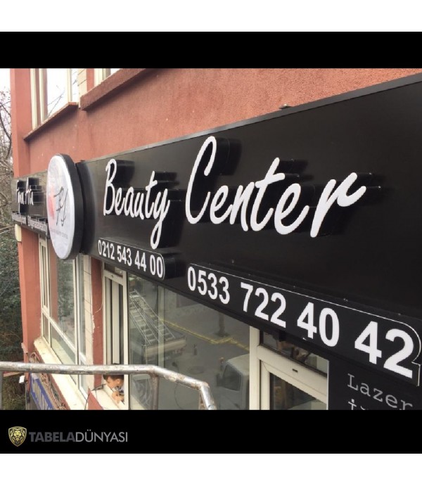 Figen Ata Beauty Center Işıklı Kutu Harf Tabela
