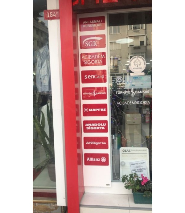 Eczane Gülay Kolon Tabela