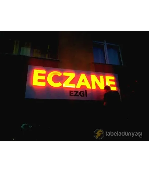Ezgi Eczanesi Yeni Eczane Tabelası