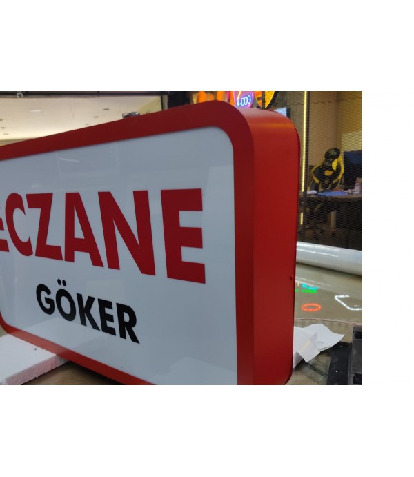 Göker Eczanesi Yeni Eczane Tabelası