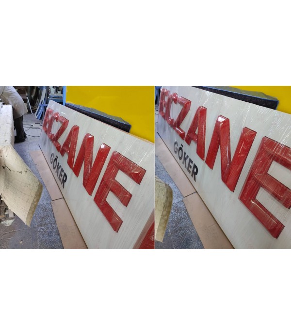 Göker Eczanesi Yeni Eczane Tabelası