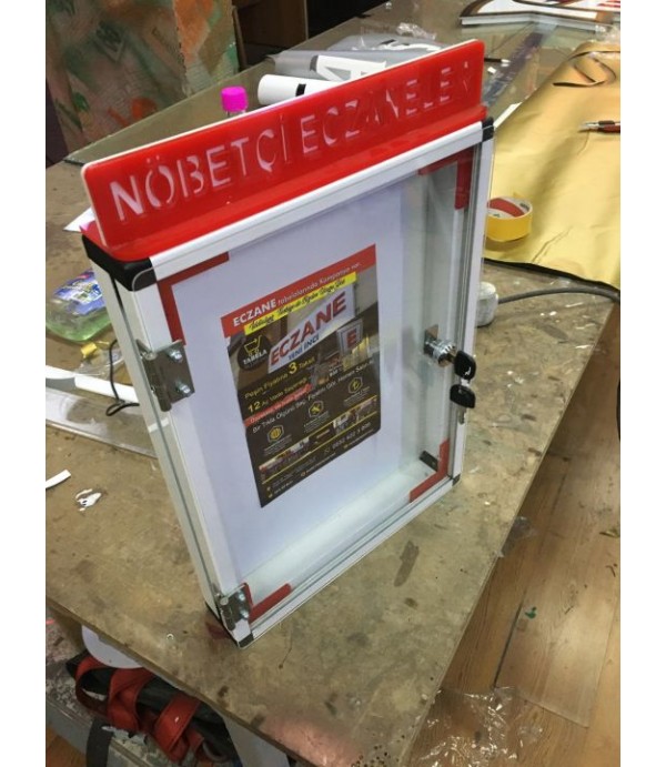 Işıklı Nöbetçi Eczane Tabelası