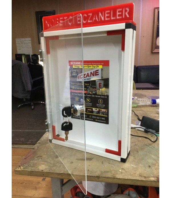 Işıklı Nöbetçi Eczane Tabelası