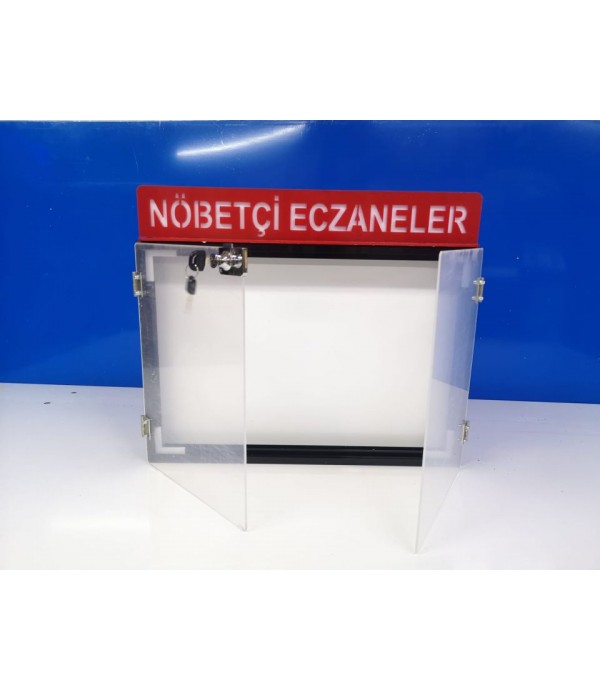 Işıklı Nöbetçi Eczane Tabelası