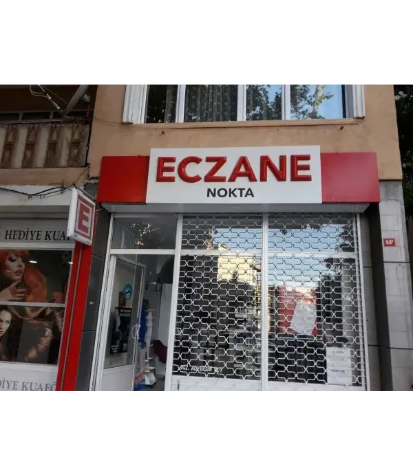 Nokta  Eczanesi Yeni Eczane Tabelası