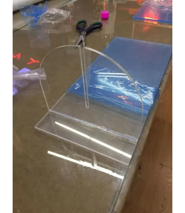 Virüs Koruma İçin Pleksi Seperatör