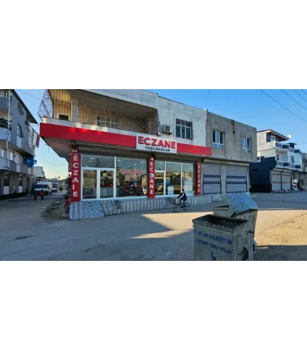 Yeşilbağ Eczanesi Kübik Kabartma Harf Eczane Tabelası