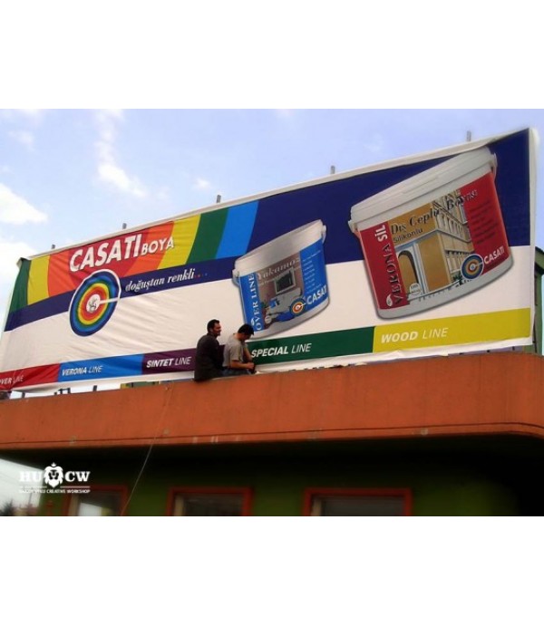 Casati Boya Çatı Tabelası