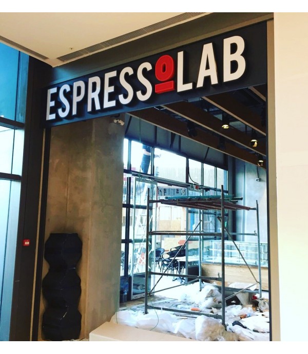 Espressolab Fileli Kutu Harf 