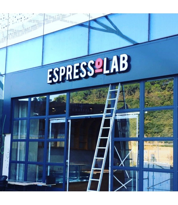 Espressolab Kutu Harf Bayii Tabelası