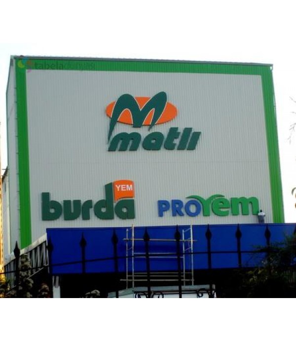 Matlı Poryem Çatı Tabelası