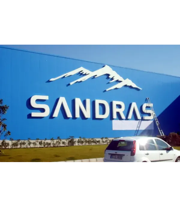 Sandras Marmaris İçin Devasa Kutu Harf Çalışması