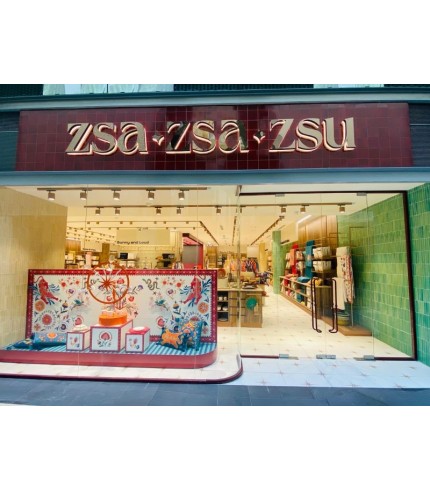 Zsa Zsa Zsu Ankara Bronz Işıklı Kutu Harf