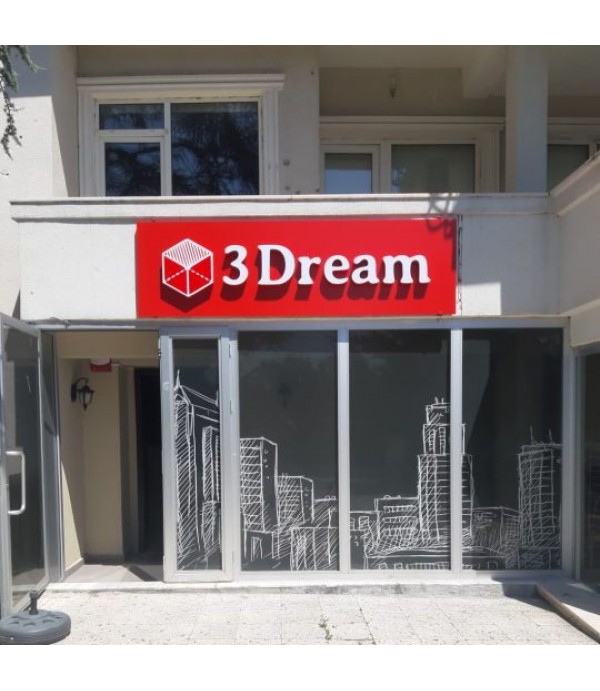 3 Dream Işıklı Tabela