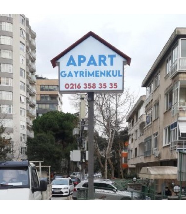 Apart Gayrimenkul Işıklı Tabela