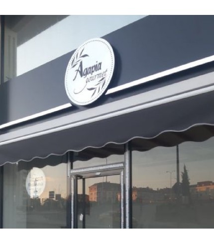 Agapia Işıklı Tabela