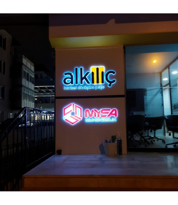 Alkılıç Işıklı Alın Tabelası