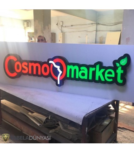 Cosmo Market ( 3D Led Tabela )