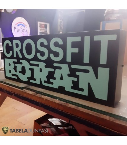 Crossfit Boran Işıklı Tabela