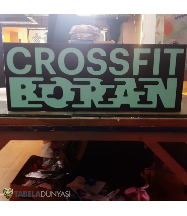 Crossfit Boran Işıklı Tabela
