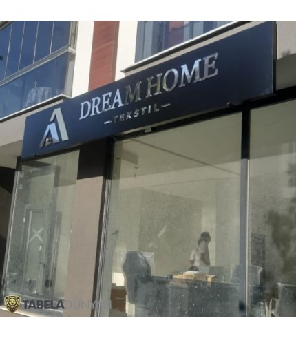 Dream Home Tekstil Işıklı Tabela