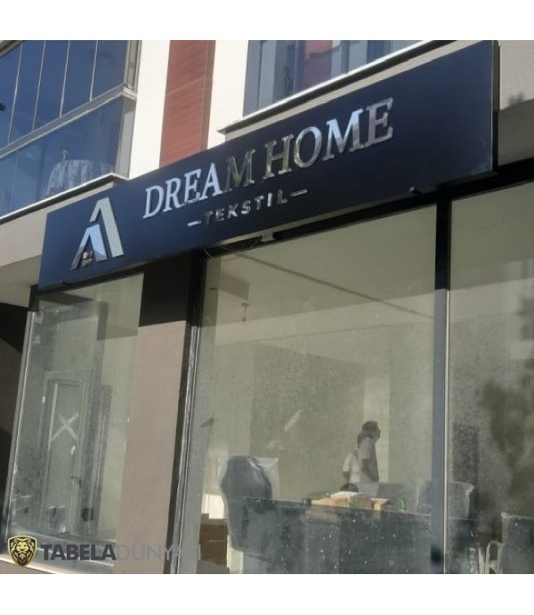 Dream Home Tekstil Işıklı Tabela