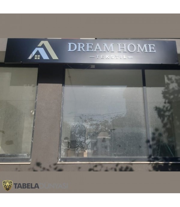 Dream Home Tekstil Işıklı Tabela