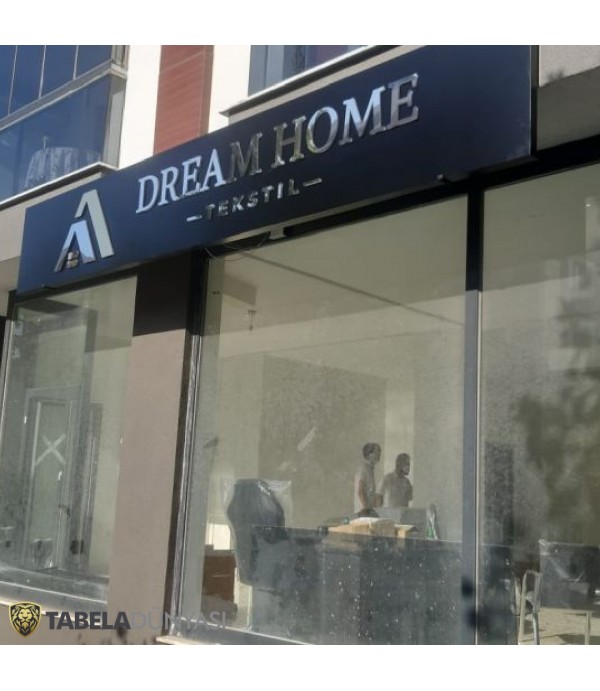 Dream Home Tekstil Işıklı Tabela