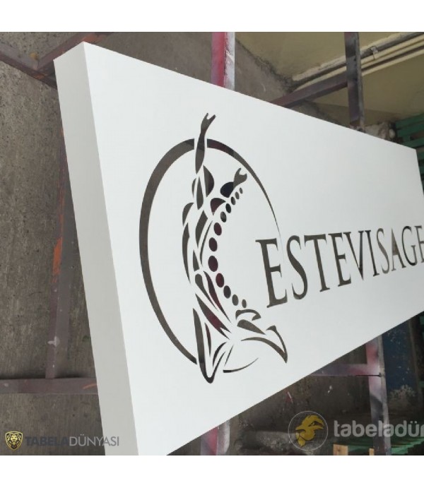 Estevisage Işıklı Tabela