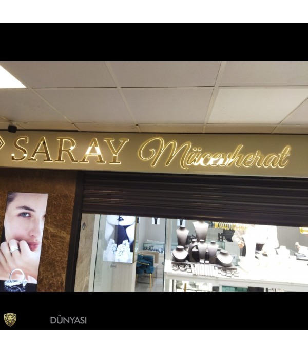 Saray Mücevherat Işıklı Tabela