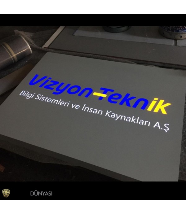 Vizyon Teknik Işıklı Tabela
