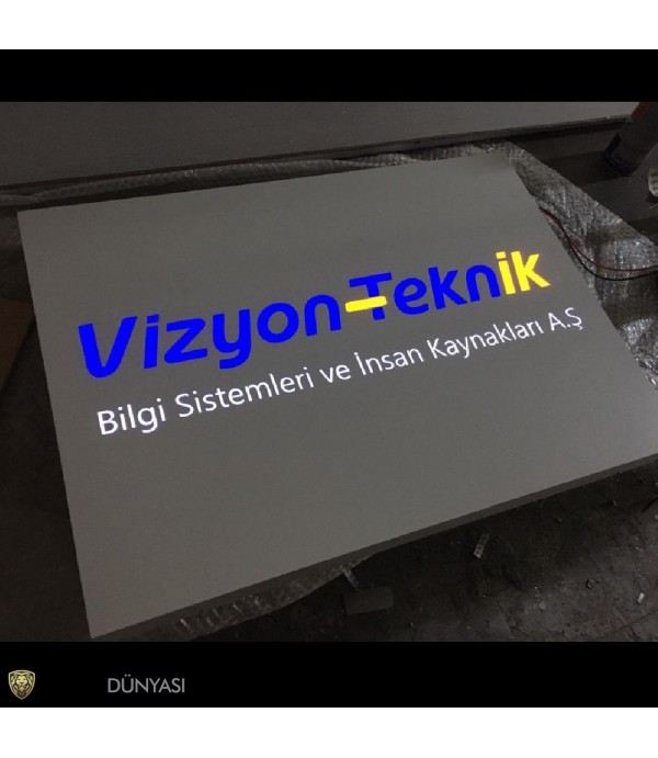 Vizyon Teknik Işıklı Tabela