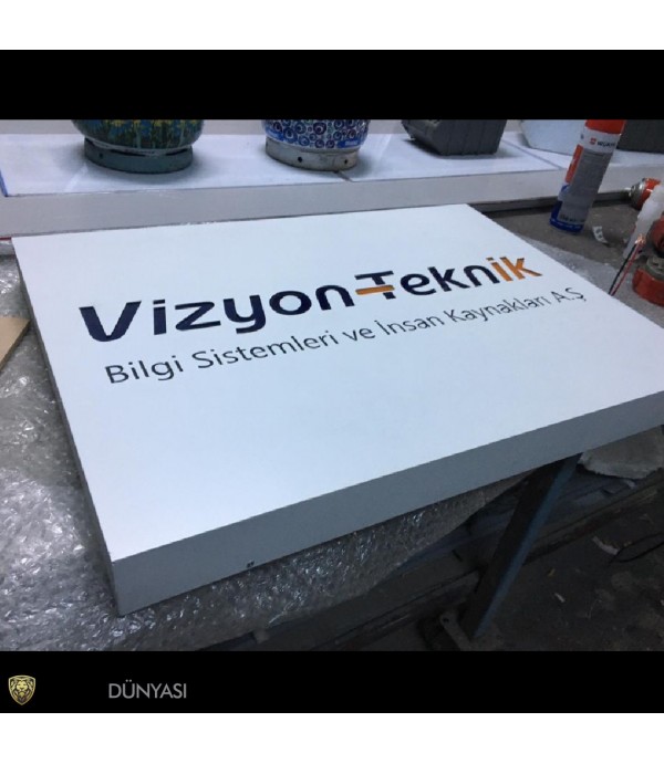 Vizyon Teknik Işıklı Tabela