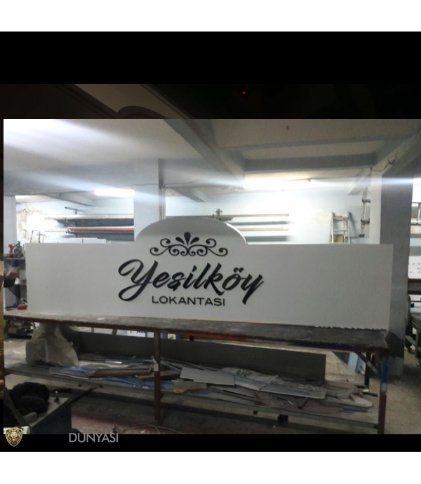 Yeşilköy Lokantası Işıklı Tabelası