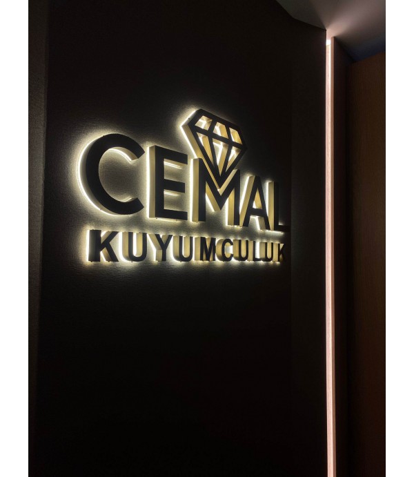 Cemal Kuyumculuk Patine Eskitme Kutu Harf