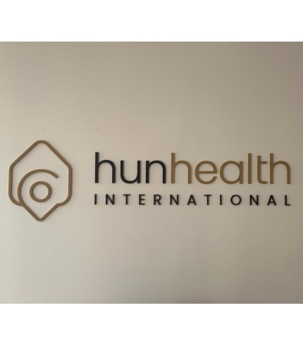 Hunhealth Mat Boyalı Dekoratif Harfler